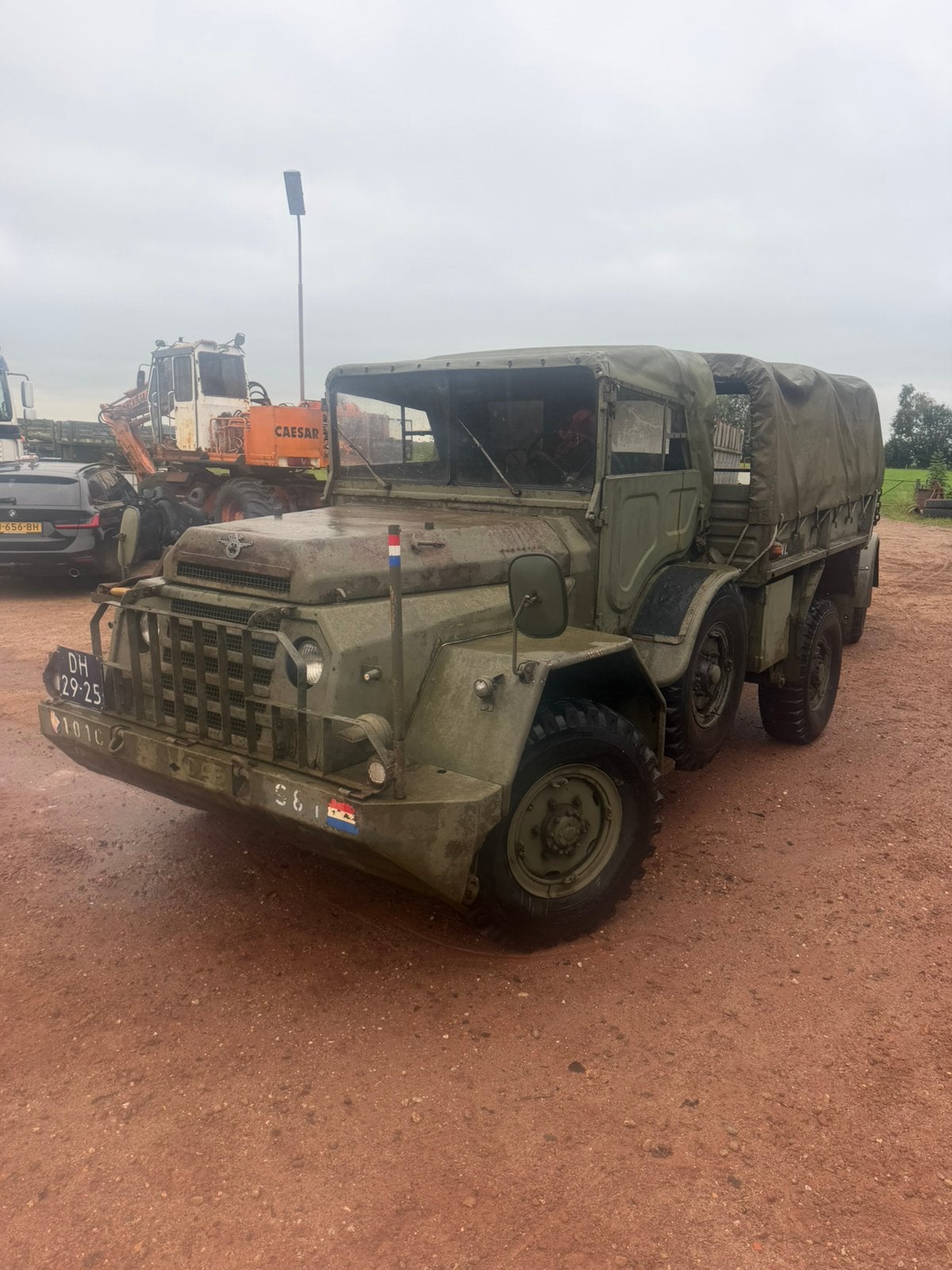 DAF YA 126 1959 Groen, 3300 kg, 2000 kg, Bedrijf, Vierwielaandrijving