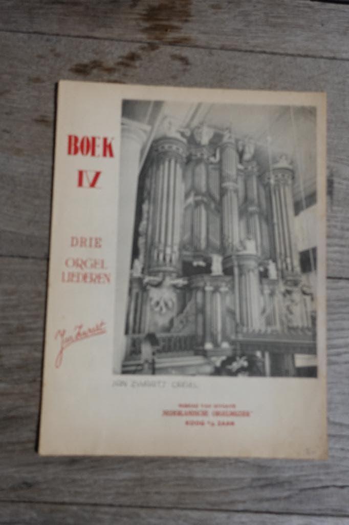 Jan Zwart boek IV, Orgel, Gebruikt, Overige soorten, Ophalen of Verzenden