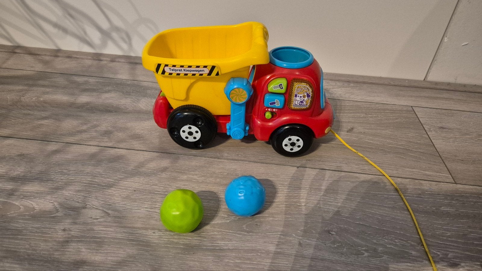 Vtech Telpret Kiepwagen, Kinderen en Baby's, Speelgoed | Vtech, Ophalen of Verzenden, Gebruikt