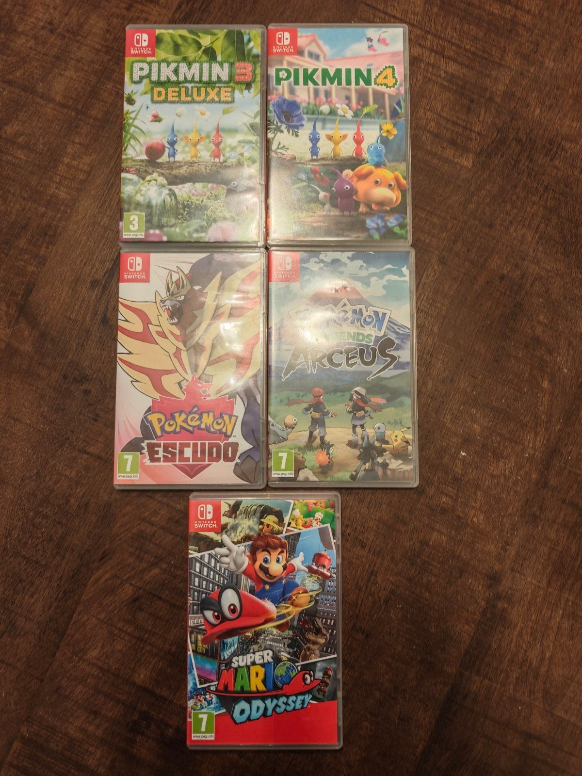 Nintendo Switch games - pokemon mario odyssey, Spelcomputers en Games, Overige genres, 1 speler, Ophalen of Verzenden, Zo goed als nieuw