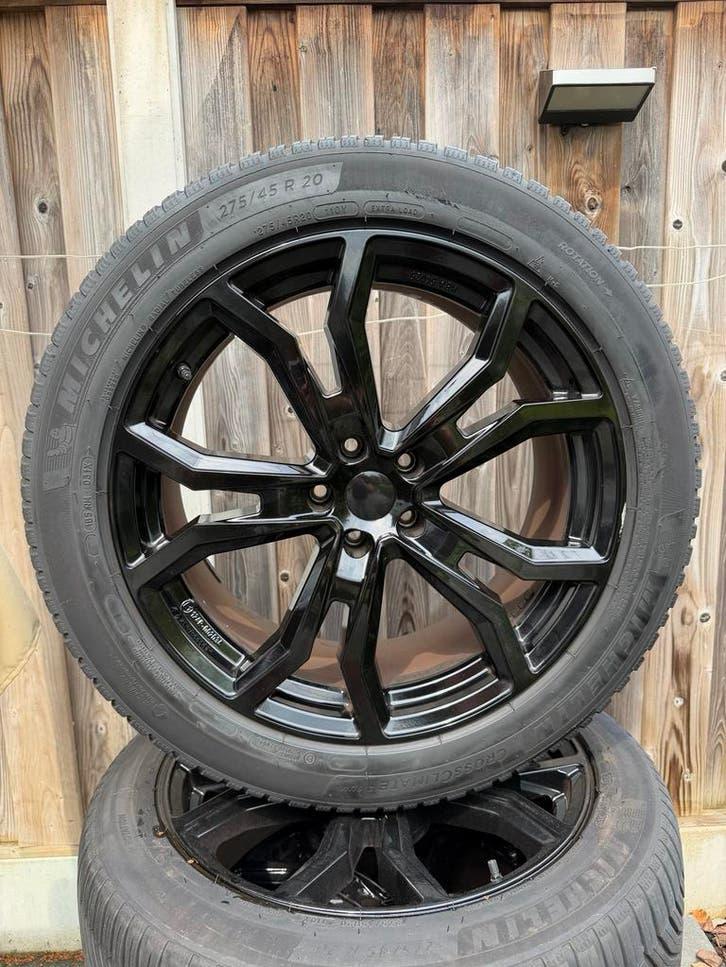 BMW X5 All Season Set 275/45/20, Ophalen, Gebruikt, 275 mm, Banden en Velgen