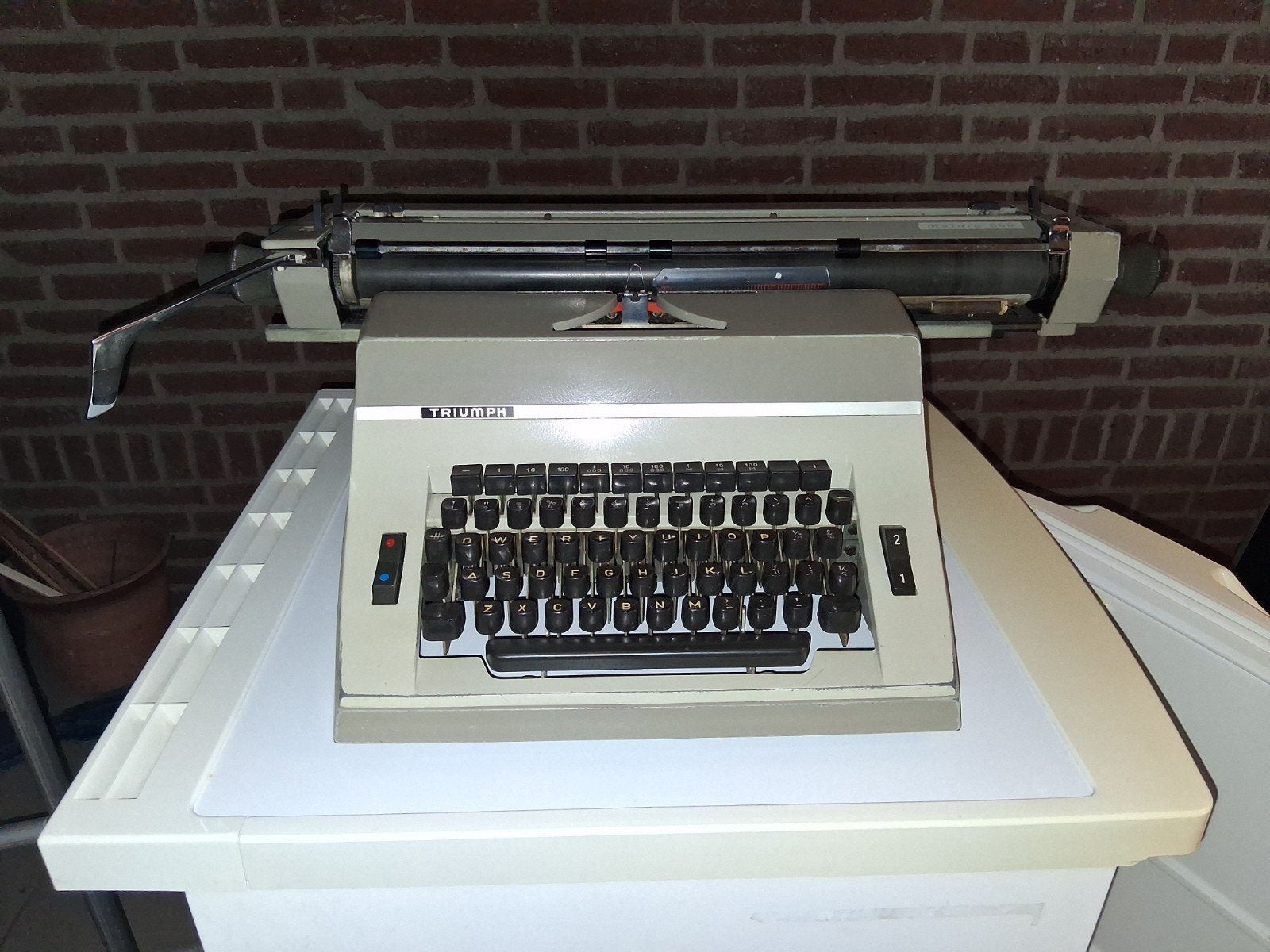 Triumph Matura 500 typmachine, Diversen, Typemachines, Ophalen, Zo goed als nieuw