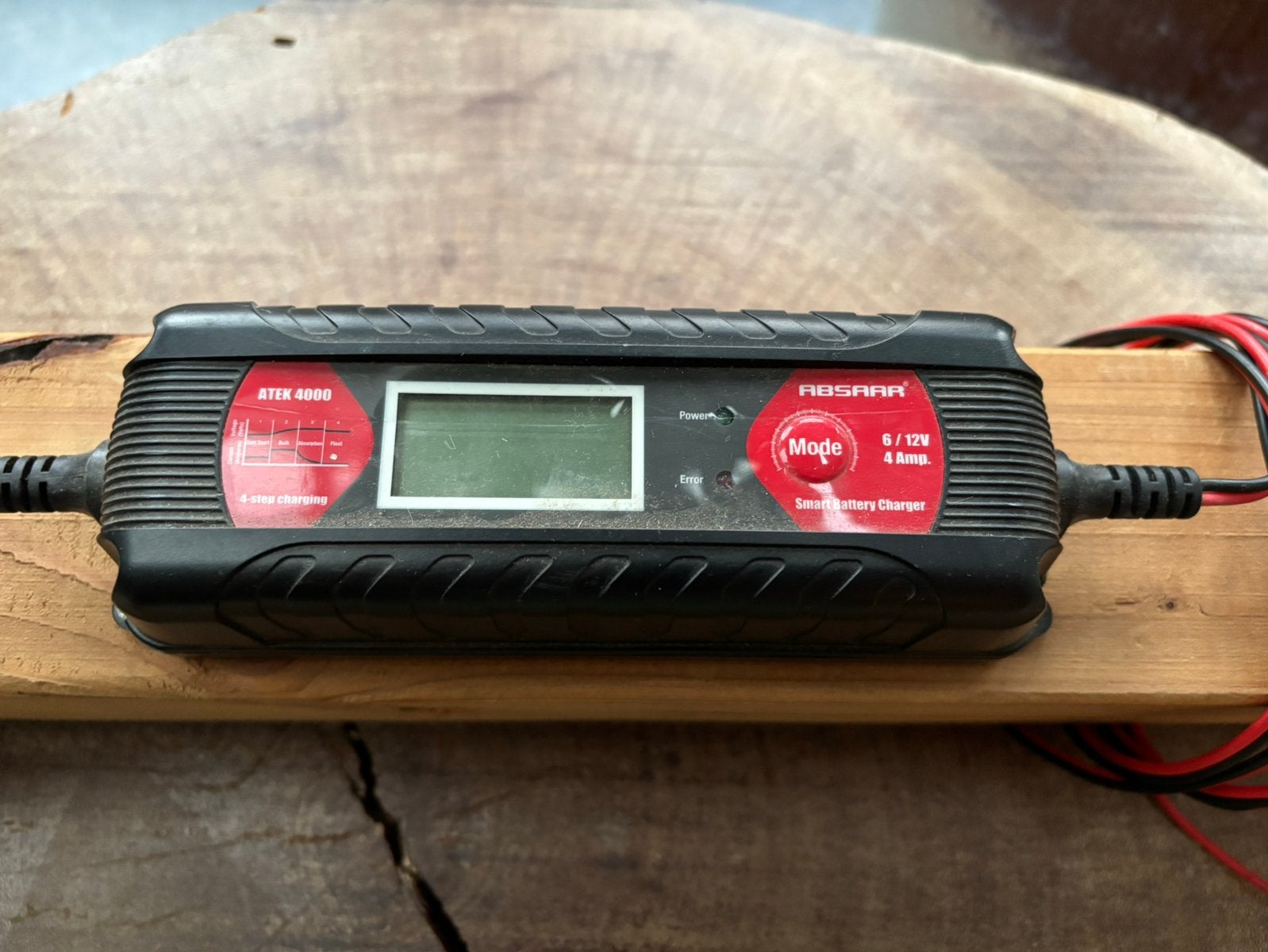 Acculader absaar 12volt voor scooter oa, Ophalen of Verzenden, Gebruikt