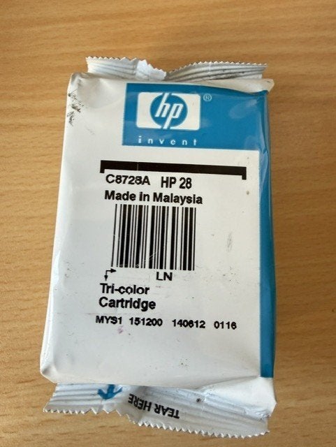 Te Koop : HP27 en HP28 cartridges, Ophalen of Verzenden, Nieuw, Cartridge, HP (ORIGINEEL)