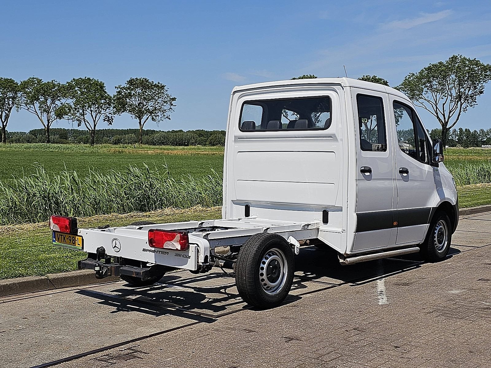 MERCEDES-BENZ SPRINTER 311 ac dc euro6, Auto's, Gebruikt, Euro 6, Wit, Bedrijf