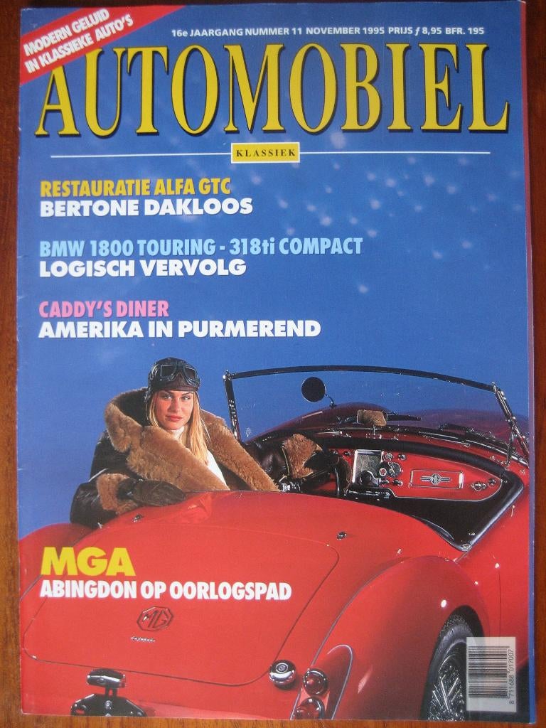 Het Automobiel 11 1995 BMW 1800, 318i, Alfa GTC Touring, MGA, Ophalen of Verzenden, Nieuw, BMW