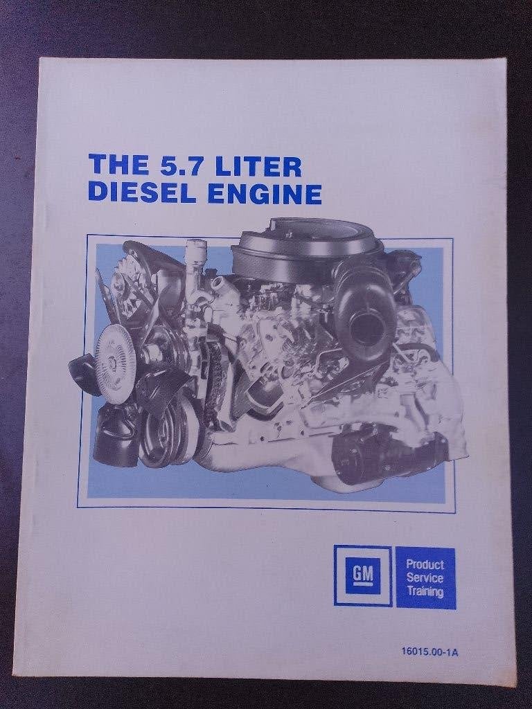 GM werkplaatsboek 4,3 LF7  + 5,7 LF9 V8 dieselmotor boek, Ophalen of Verzenden, Zo goed als nieuw, Chevrolet