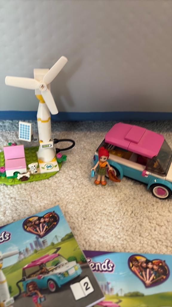 Lego friends windmolen en auto, Ophalen of Verzenden, Zo goed als nieuw