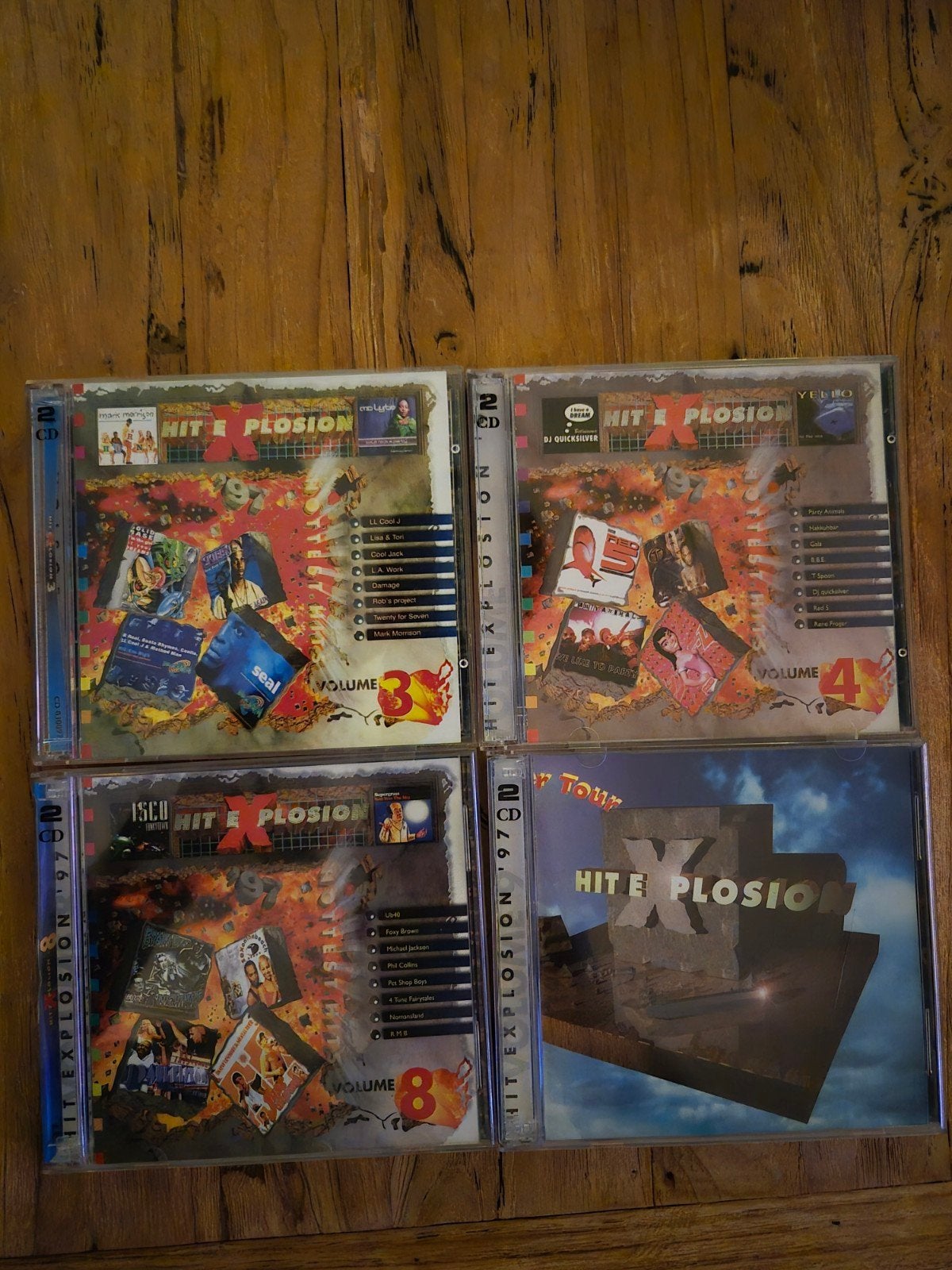 HIT EXPLOSION 97 - 4 Verzamel2cd's - 2€ pst, Cd's en Dvd's, Cd's | Verzamelalbums, Gebruikt, Ophalen of Verzenden