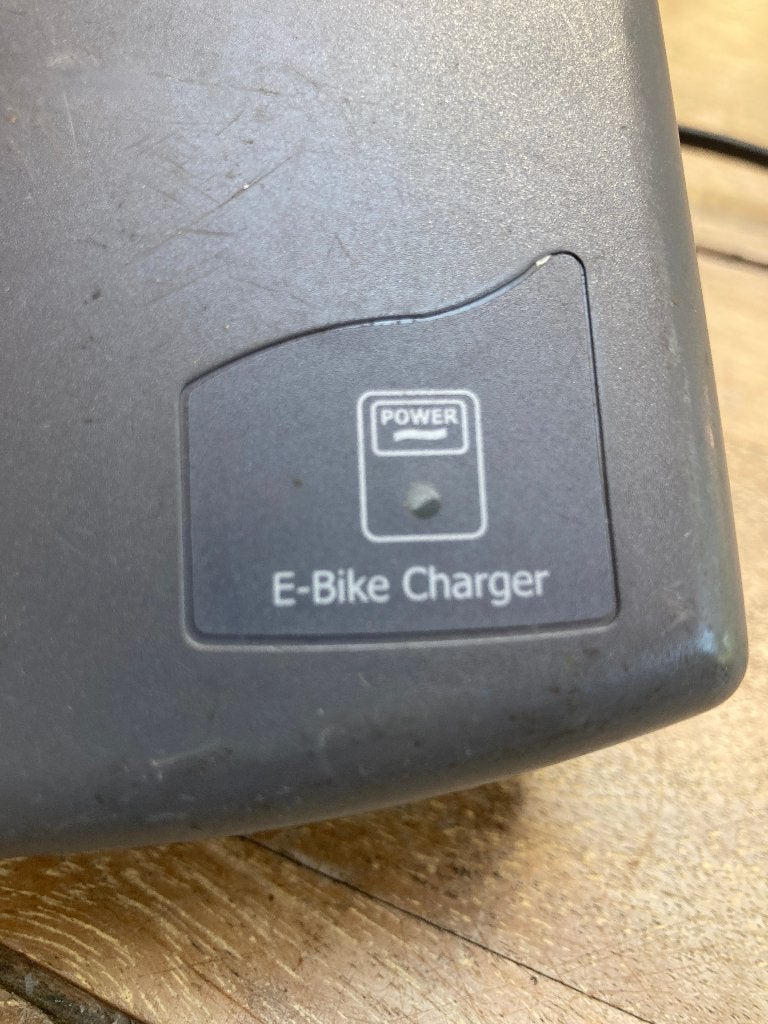 e bike lader, Ophalen, Gebruikt