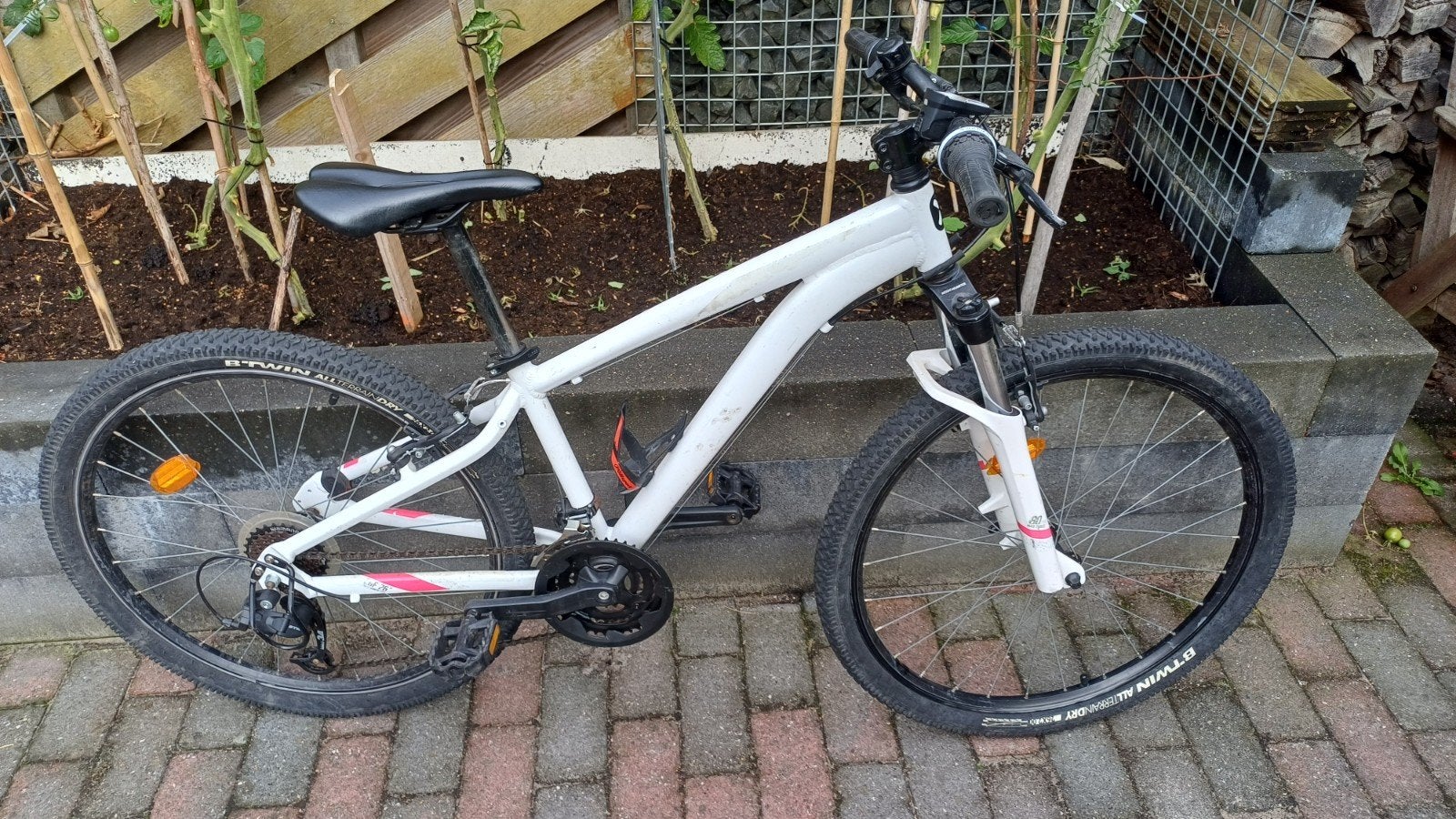 Rockrider Mountainbike, Gebruikt, Hardtail, Velgrem, Dames