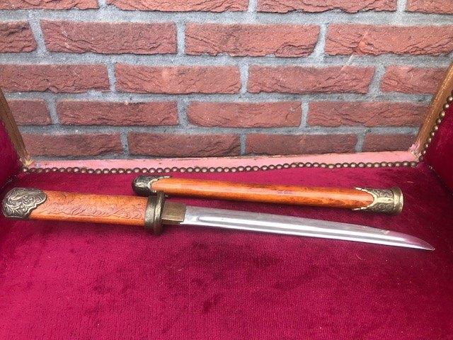 fraaie Japanse tanto/ kortzwaard, Verzamelen, Ophalen of Verzenden, Overige soorten, Azië, Zwaard of Sabel