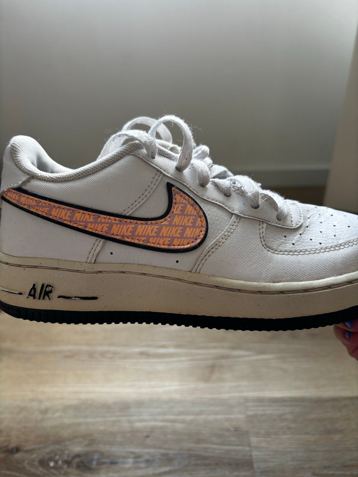 Nike Air Force 1 design maat 36, Kleding | Dames, Schoenen, Zo goed als nieuw, Sneakers of Gympen, Wit, Ophalen of Verzenden