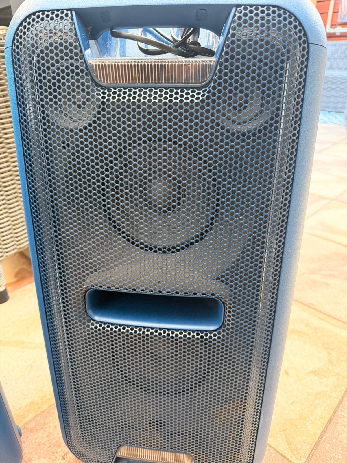 Sony  LED Audiosysteem met Bluetooth - Blauw, Ophalen, Zo goed als nieuw