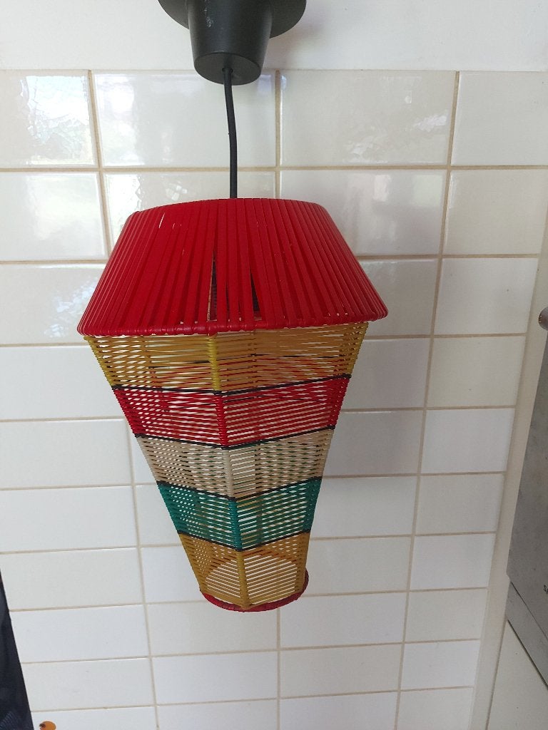 Vintage Spaghettilamp jaren '60, Verzamelen, Retro, Ophalen of Verzenden, Huis en Inrichting