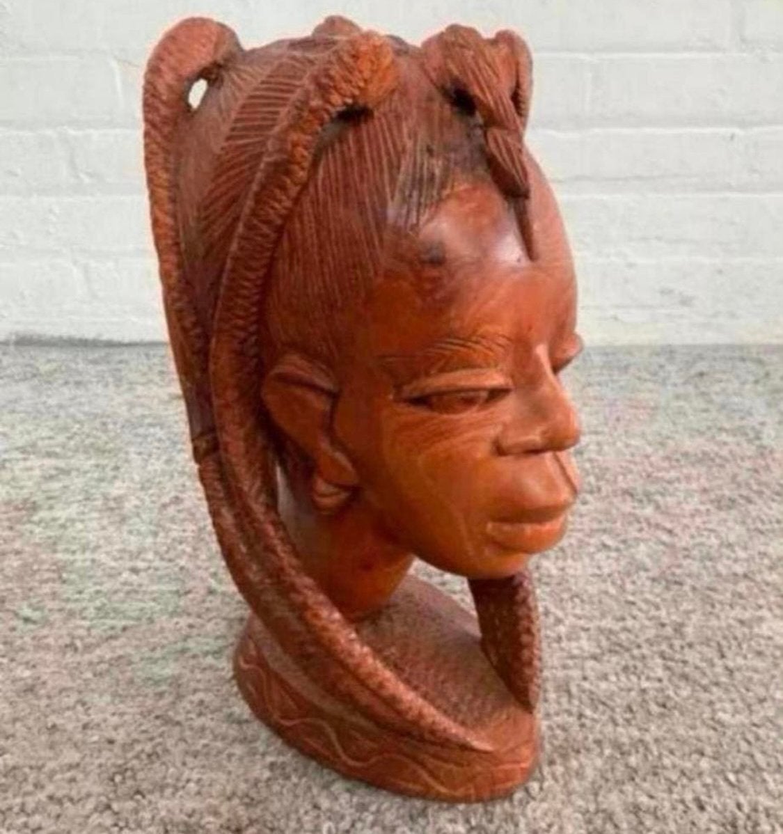 Beeld mooi Afrikaans Jamaicaans rasta vrouwen beeld, Verzenden