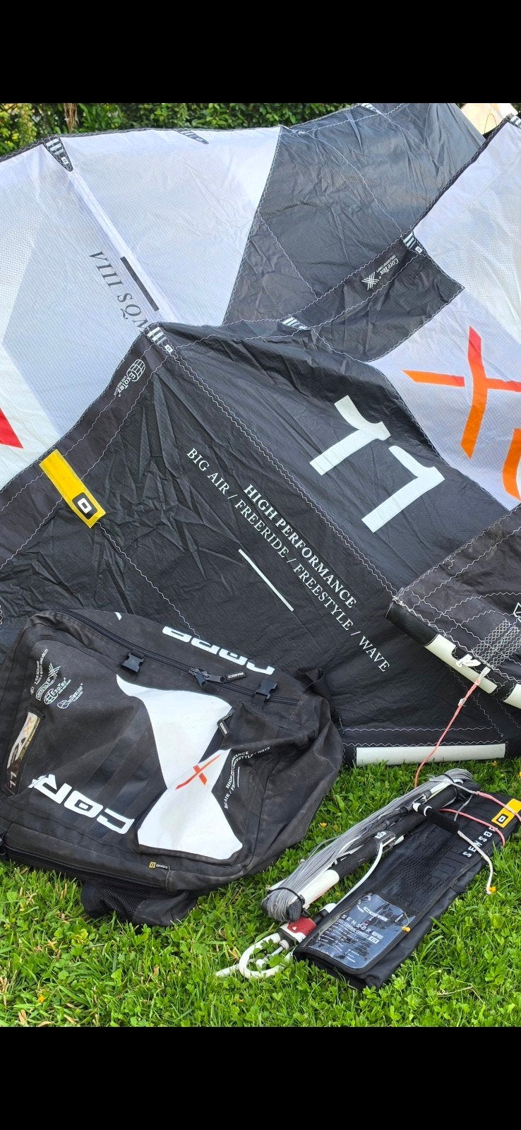 Core xr7 11m2 + Sensor 3PRO, Watersport en Boten, Kitesurfen, Geen board, Ophalen of Verzenden