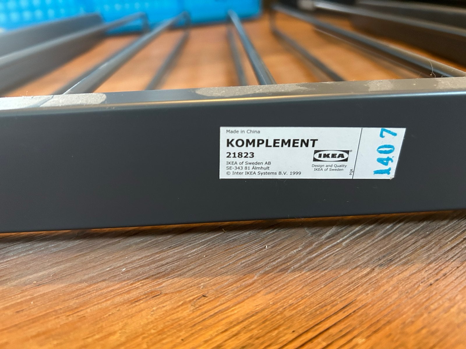 IKEA Komplement uittrekbare broekhanger 21823, Ophalen, Zo goed als nieuw