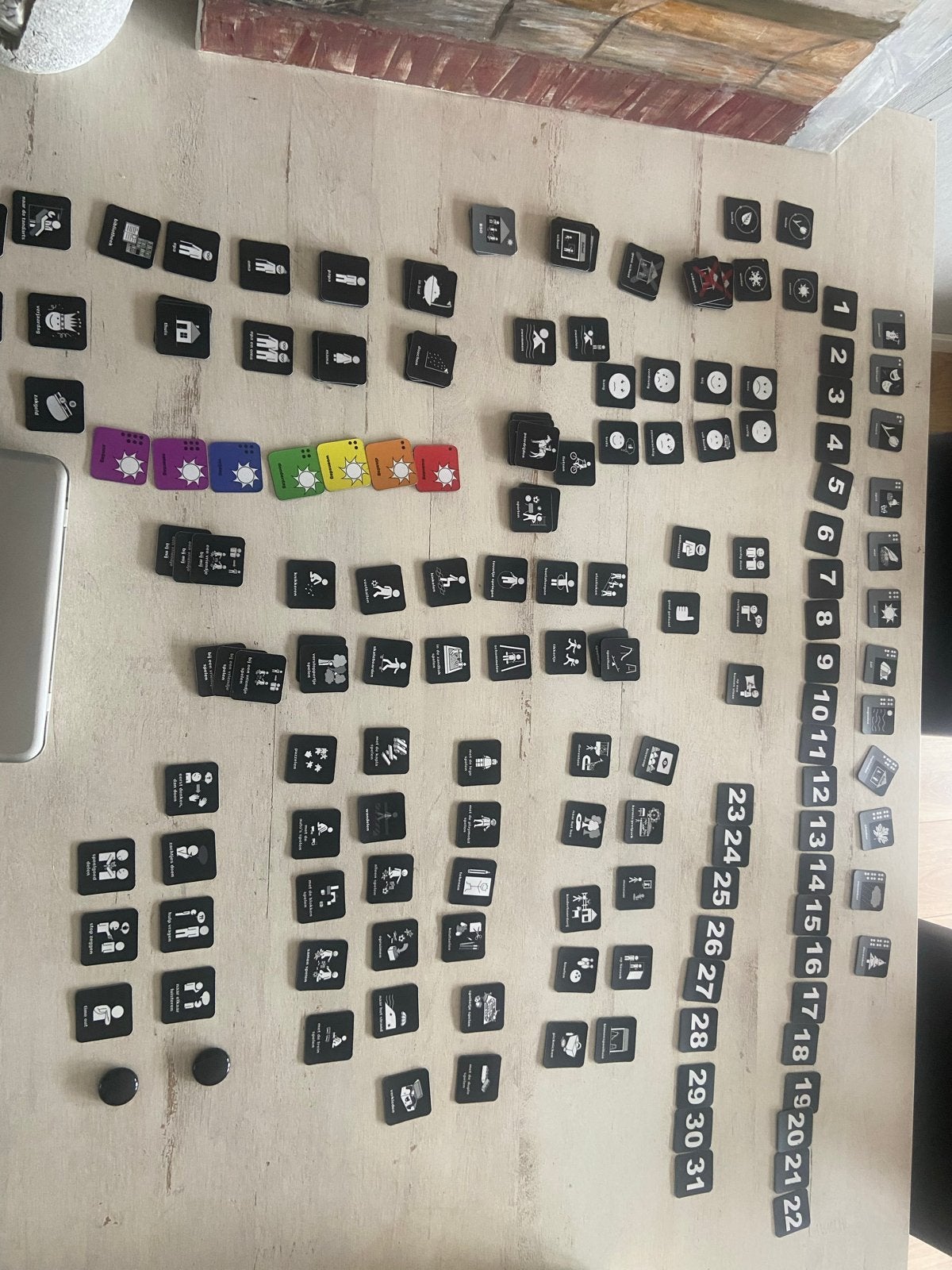 Pictogrammen voor het visualeren van een dagplanning autisme, Kinderen en Baby's, Speelgoed | Educatief en Creatief, Ophalen of Verzenden