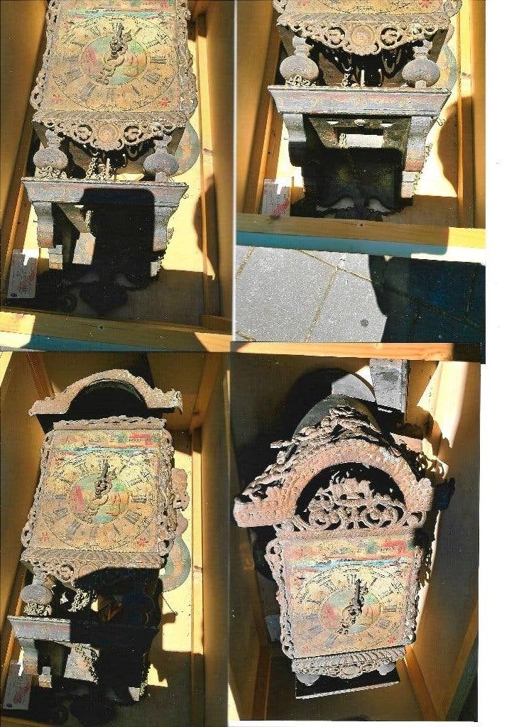 antieke klok, Ophalen of Verzenden