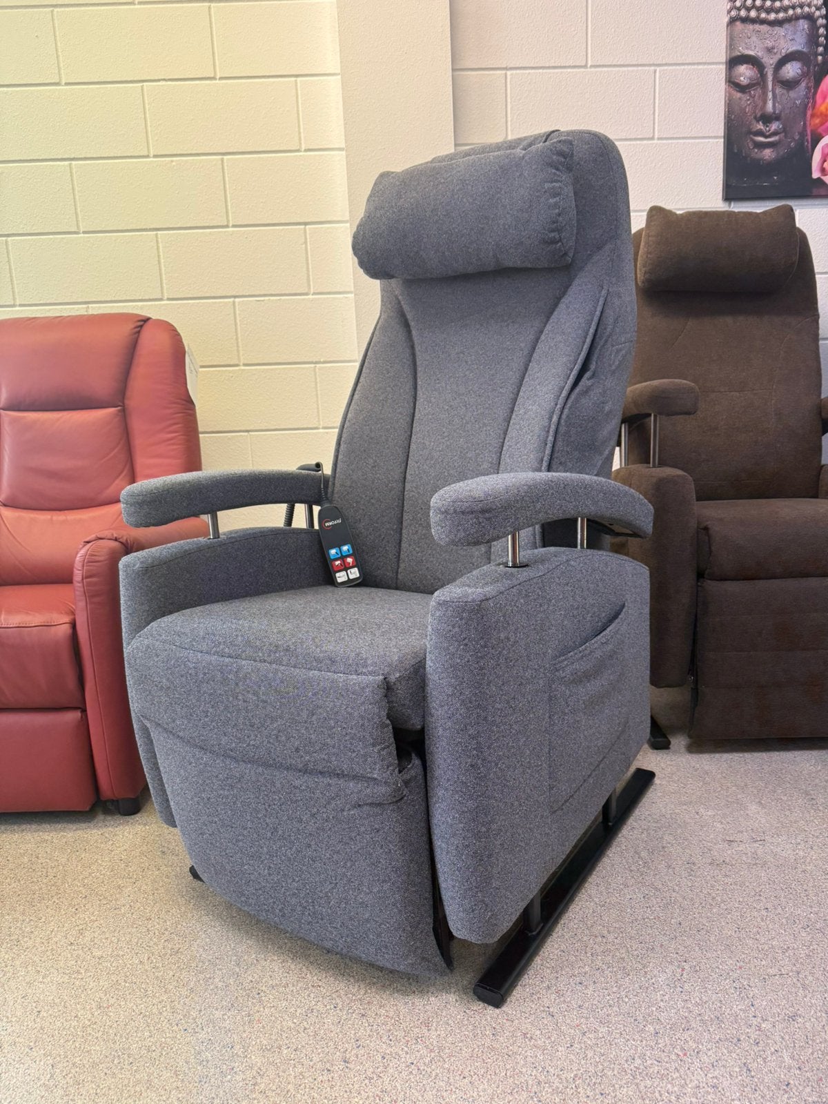 Fitform Vario ILP rug sta op relax stoel decubitus kussen