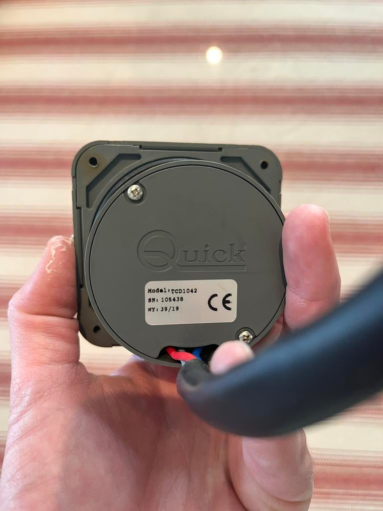 Quick Boegschroef Bediening TCD1042, Watersport en Boten, Ophalen of Verzenden, Gebruikt, Motor en Techniek
