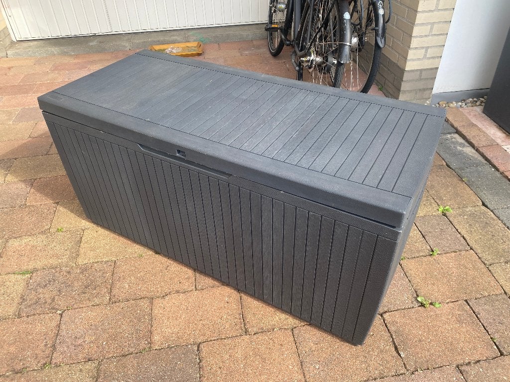 Keter kussenbox opbergbox, Ophalen, Gebruikt, Kunststof, Containerberging