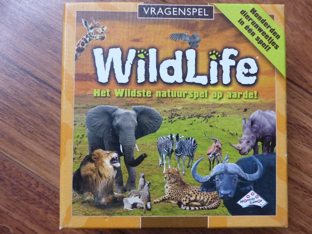 Wildlife vragenspel (A8), Ophalen of Verzenden, Zo goed als nieuw