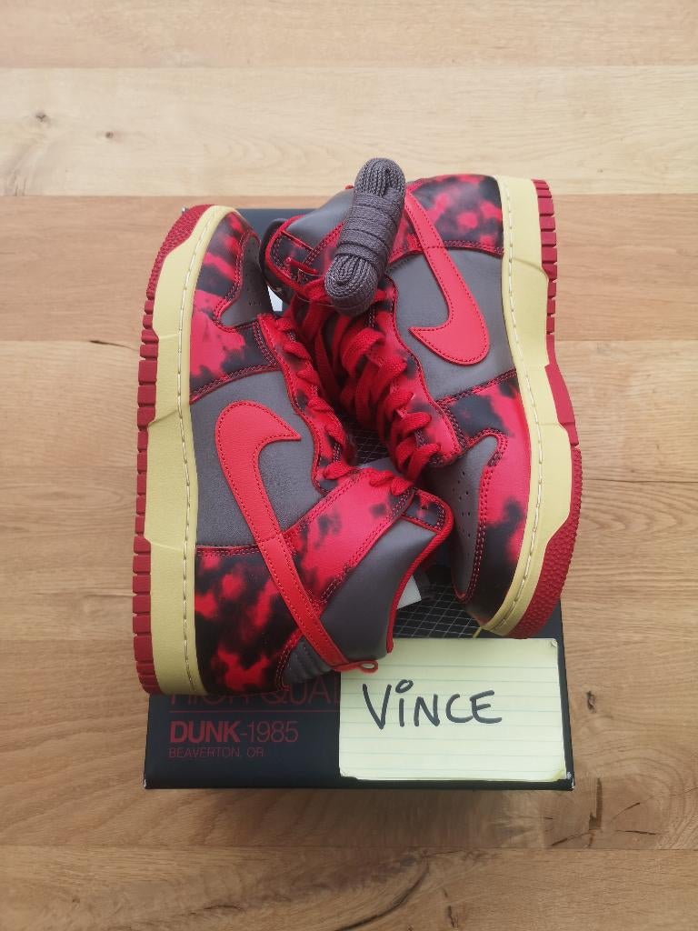 Nike Dunk Hi 1985 SP Acid Wash 43 (US9.5), Overige kleuren, Nike, Nieuw, Ophalen of Verzenden