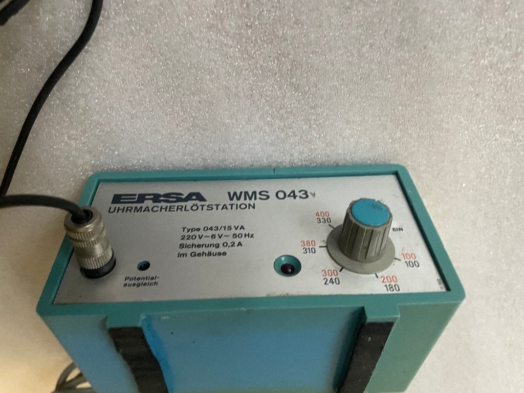 Soldeerstation voor horlogemakers, soldeerbout, ERSA, Hobby en Vrije tijd, Elektronica-componenten, Ophalen