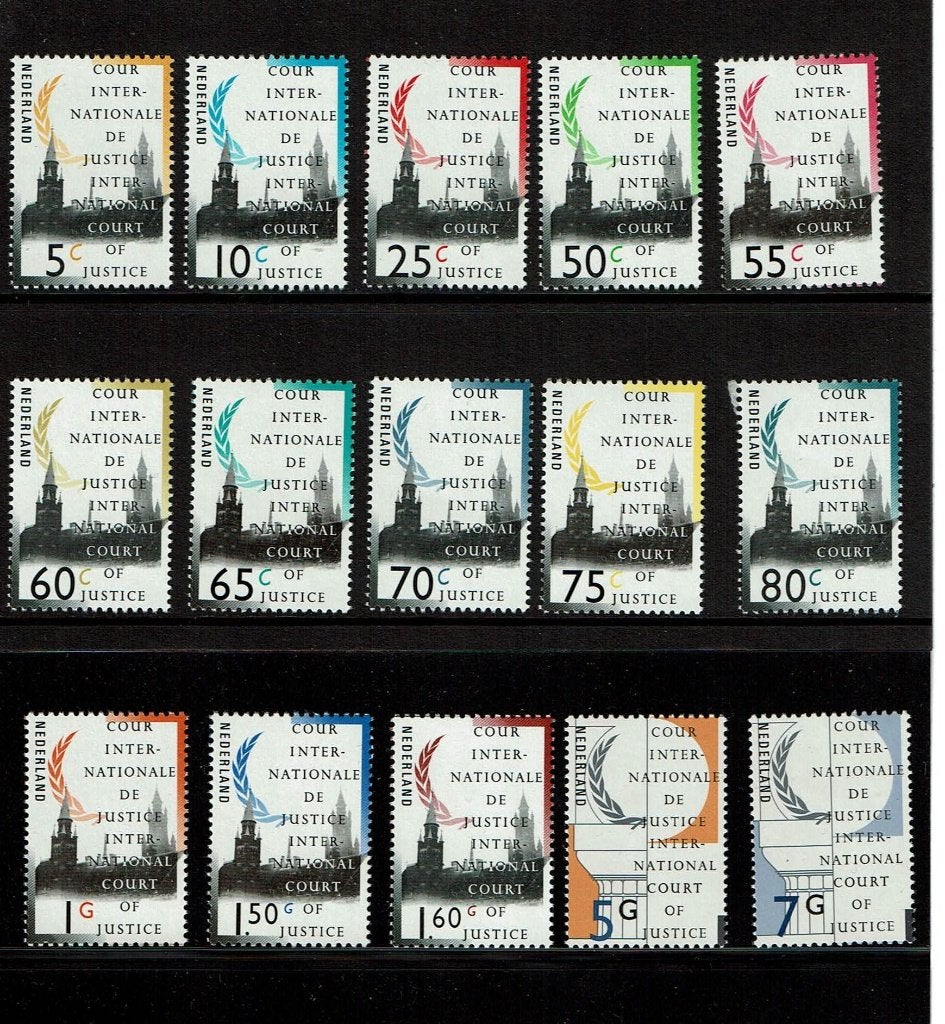 Nederland NVPH D44-58 postfris, Postzegels en Munten, Postzegels | Nederland, Verzenden, Na 1940, Postfris