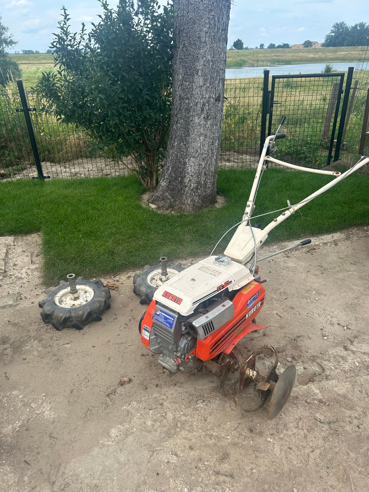 Kubota Tuinfrees, Ophalen, Gebruikt, Benzine