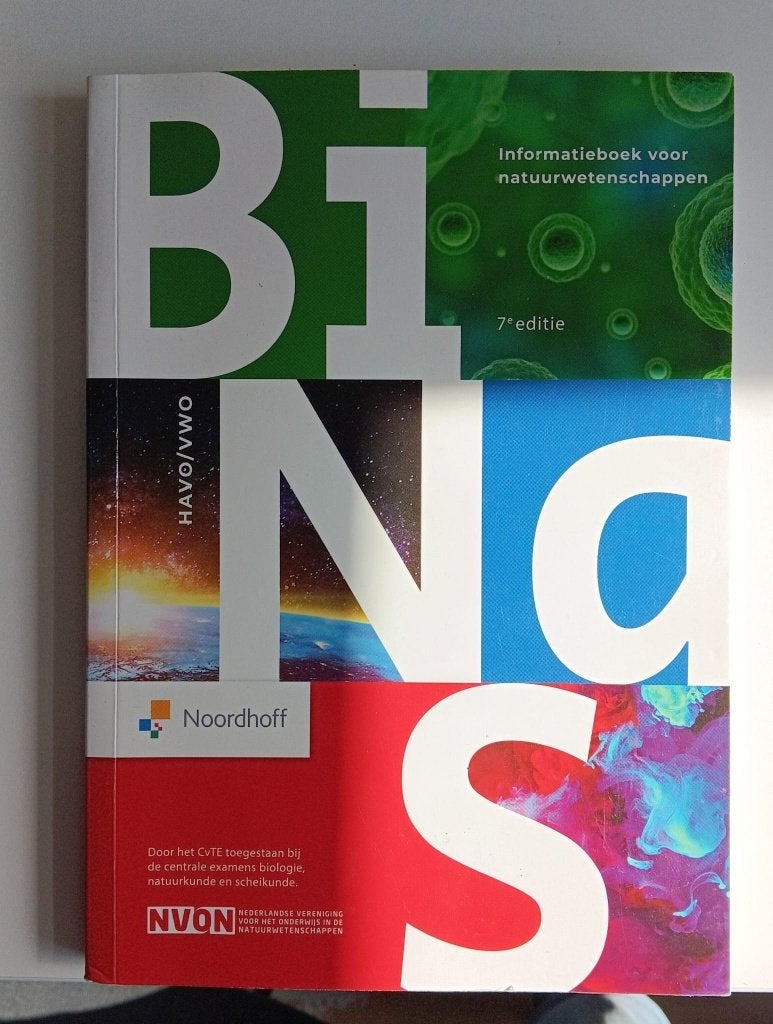 binas 7de editie, Boeken, Schoolboeken, Overige vakken, Nieuw, Ophalen of Verzenden, Noordhoff Uitgevers