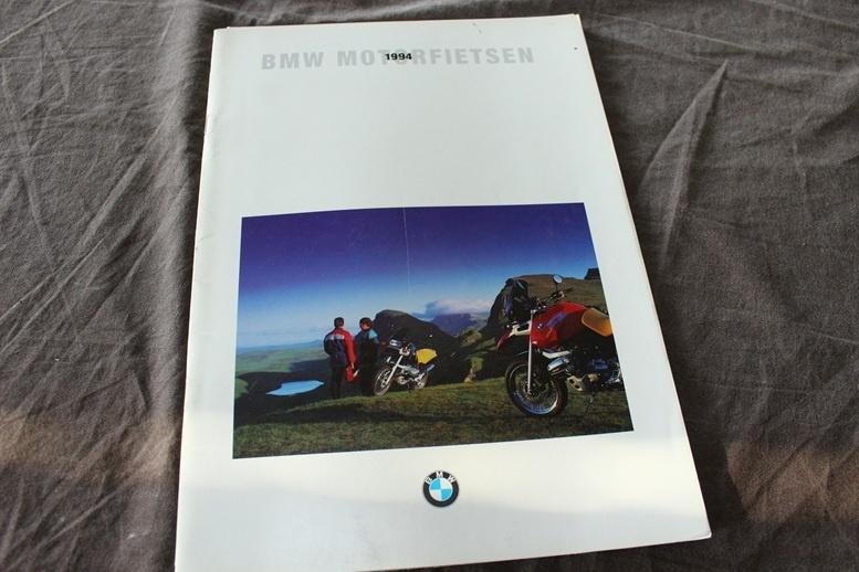 BMW 1994 motorfietsen brochure verkoop folders R1100 K75 R80, Ophalen of Verzenden, BMW
