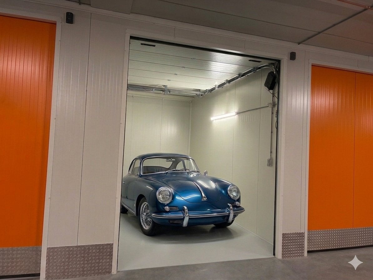 Opslag-ruimte/garagebox te huur 17m² Lelystad nu €190 p/m, Auto diversen, Autostallingen en Garages