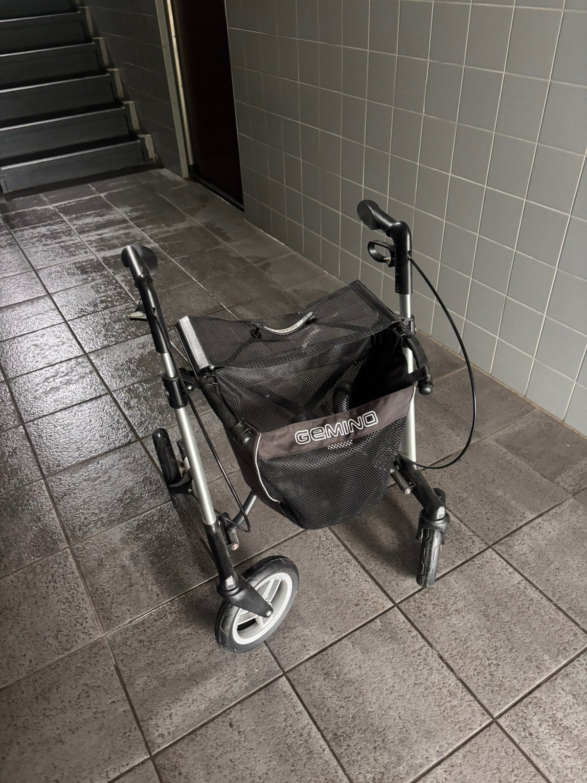 Gemino 30 comfort lichtgewicht rollator, Diversen, Rollators, Zo goed als nieuw, Opvouwbaar, Ophalen of Verzenden