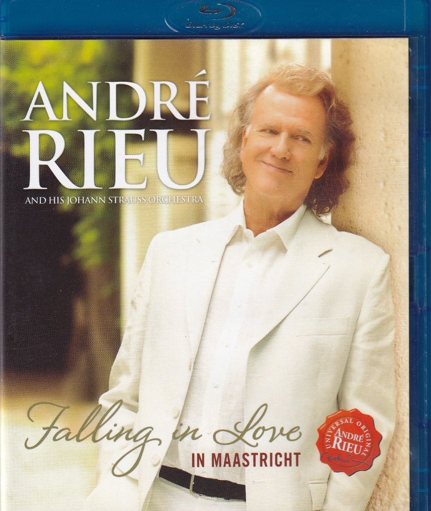 Te koop blu ray andre rieu (falling in love in maastricht), Ophalen of Verzenden, Nieuw in verpakking, Muziek en Concerten