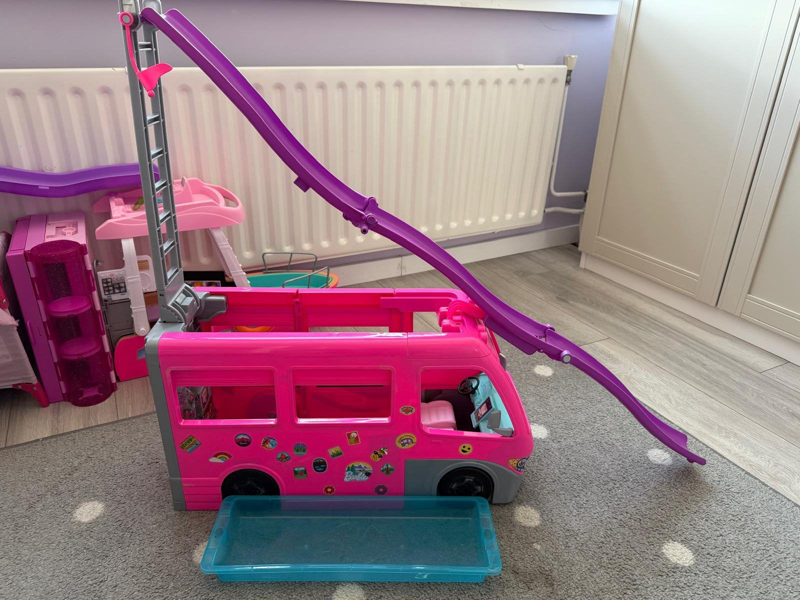 Barbie camper, Ophalen, Zo goed als nieuw
