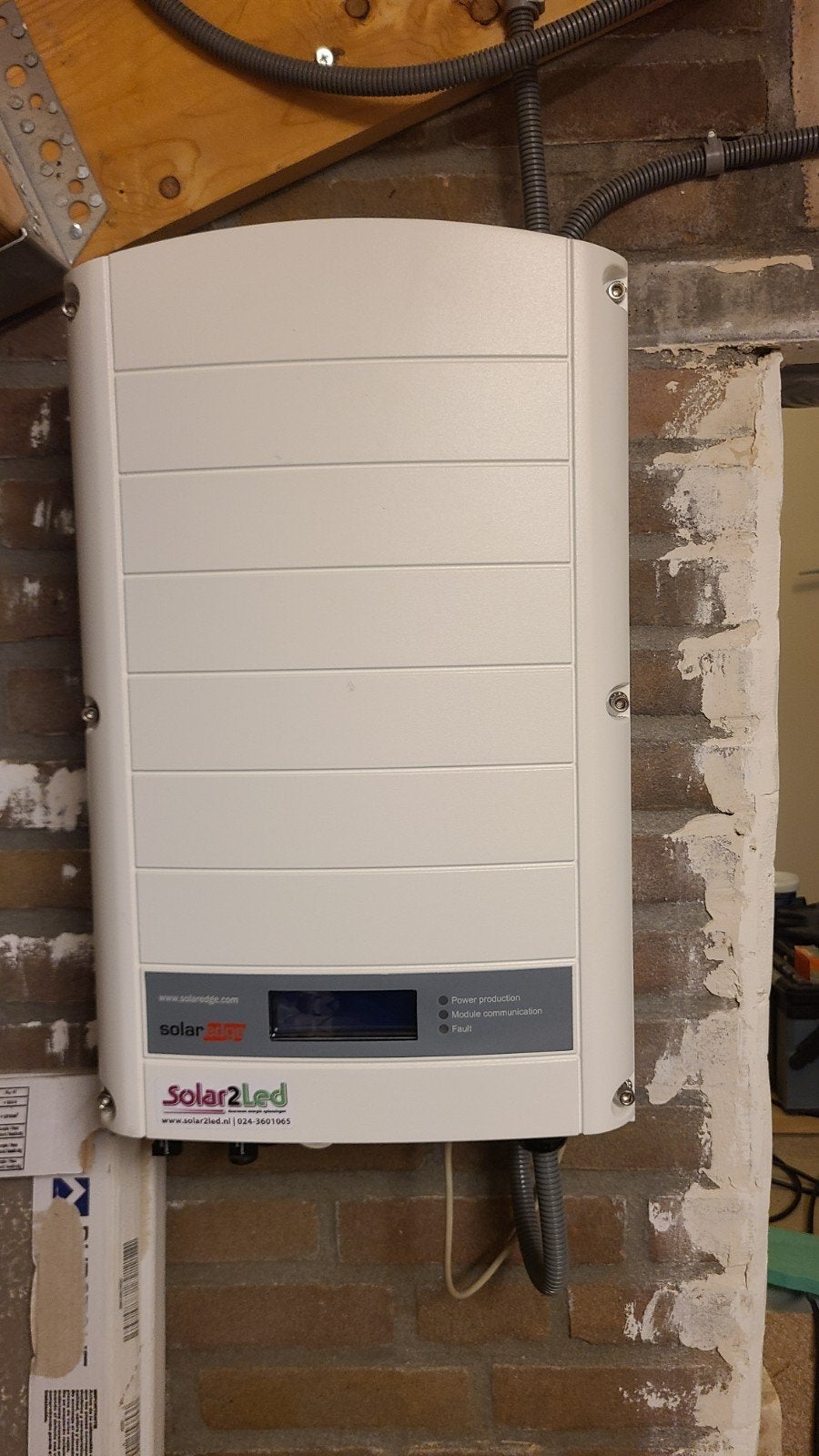 SolarEdge SE4000 Fotovoltaïsche Omvormer, Doe-het-zelf en Verbouw, Elektra en Kabels, Ophalen of Verzenden, Zo goed als nieuw