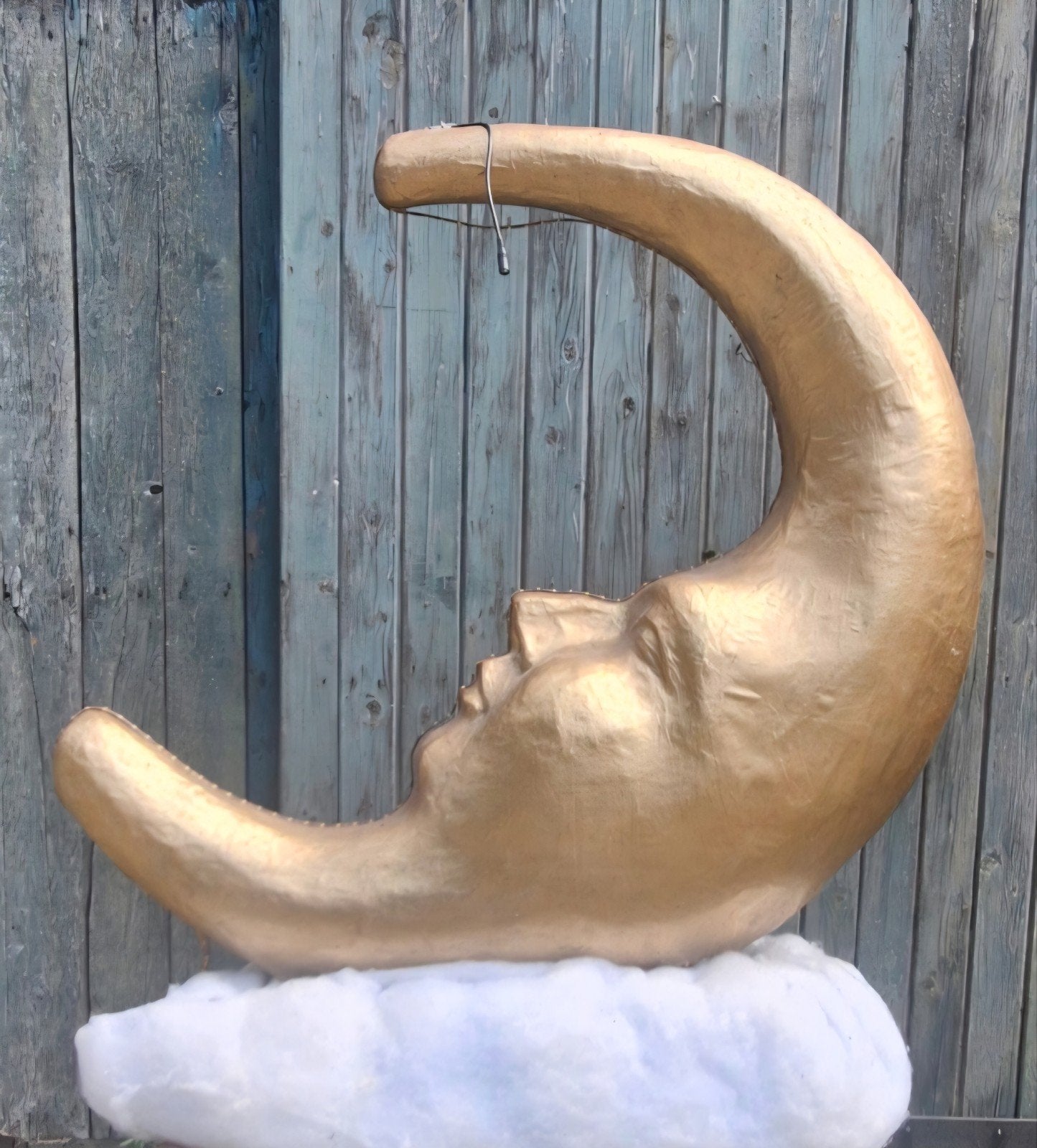 MAAN OP WOLK , blijft stevig staan..., Ophalen, Nieuw, Lamp