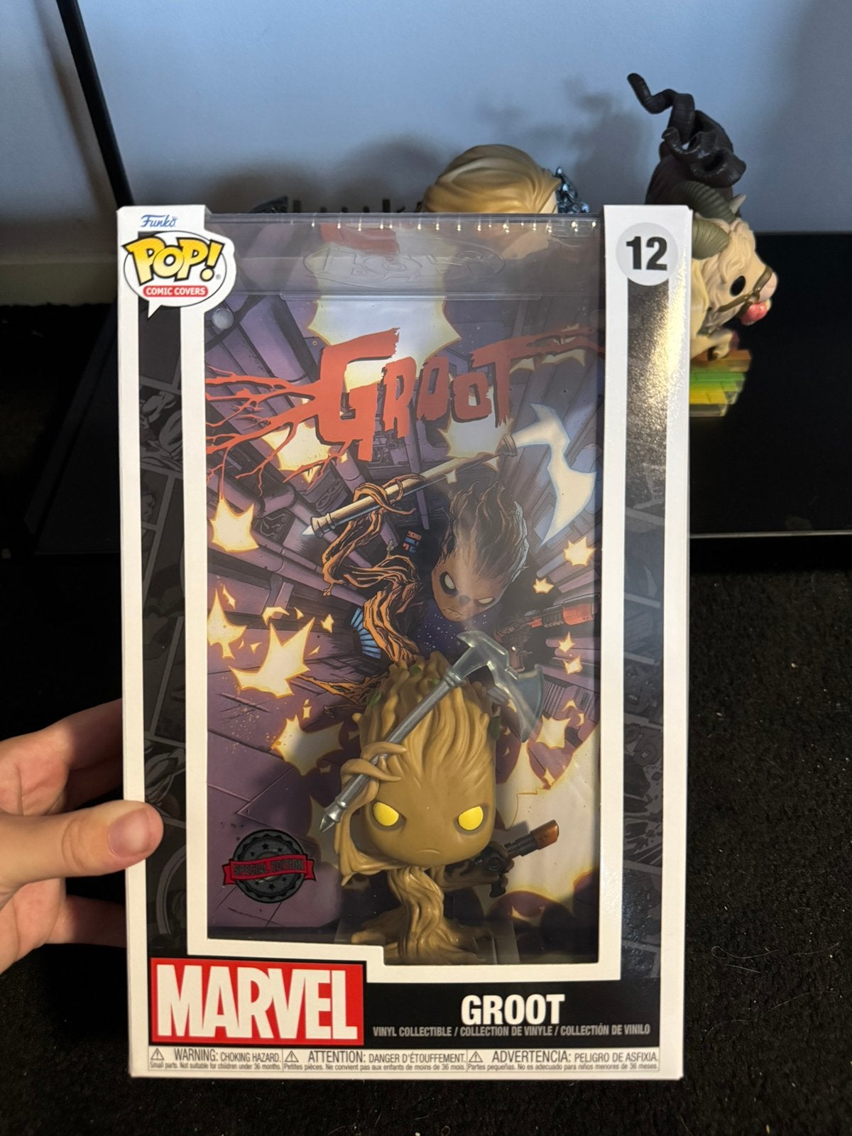 Groot Funko pop - 12, Ophalen of Verzenden, Zo goed als nieuw