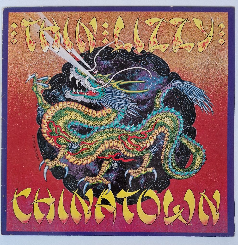 THIN LIZZY – Chinatown LP, LP, Gebruikt, Hard Rock, 12 inch