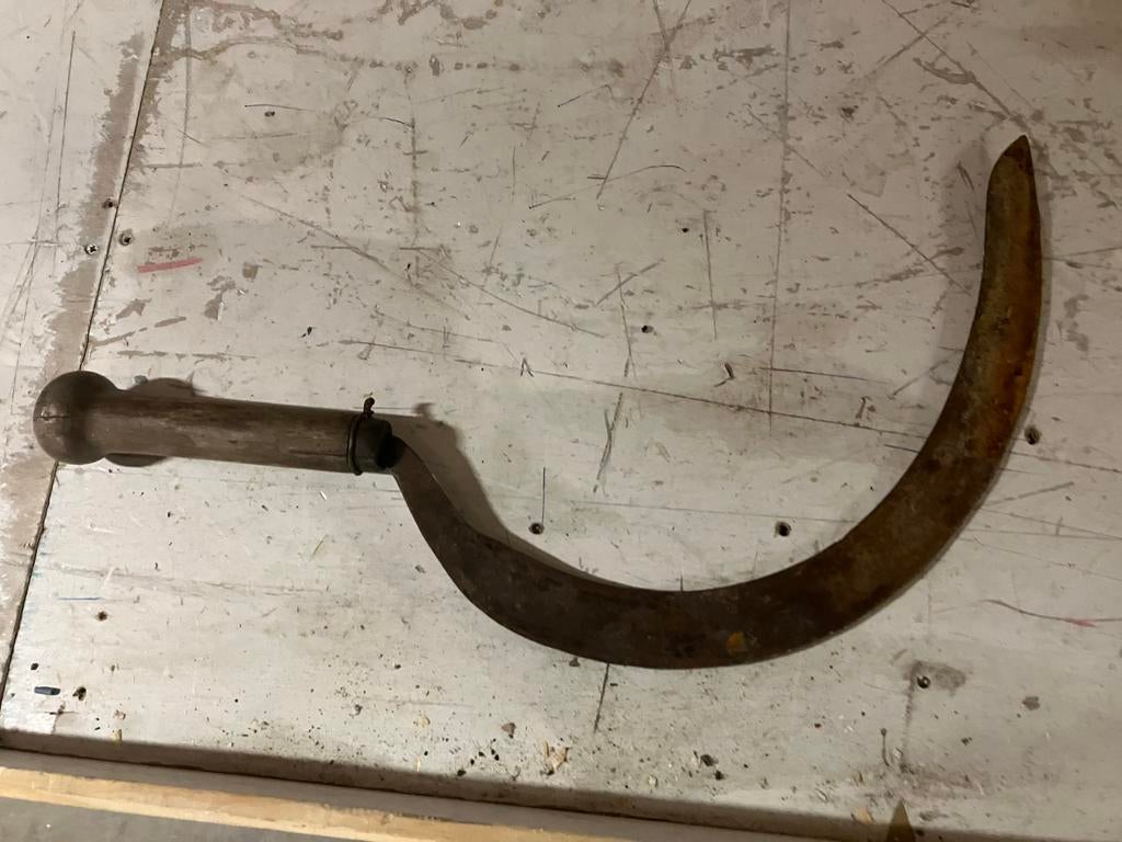 Sikkel antiek gereedschap, Antiek en Kunst, Antiek | Gereedschap en Instrumenten, Ophalen of Verzenden