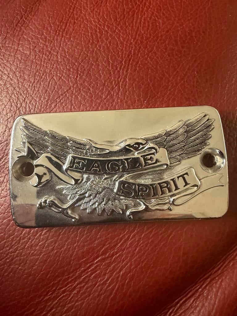 Harley Davidson Eagle Spirit metalen Schild/embleem 8x4cm, Motoren, Accessoires | Stickers, Ophalen of Verzenden