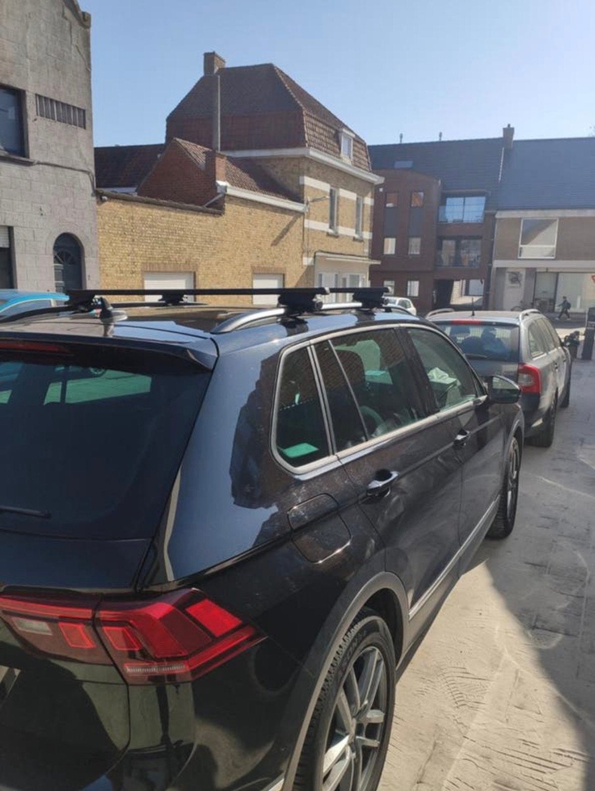 Thule Dakdragers VW Tiguan  20005 tot 2026, Ophalen, Gebruikt