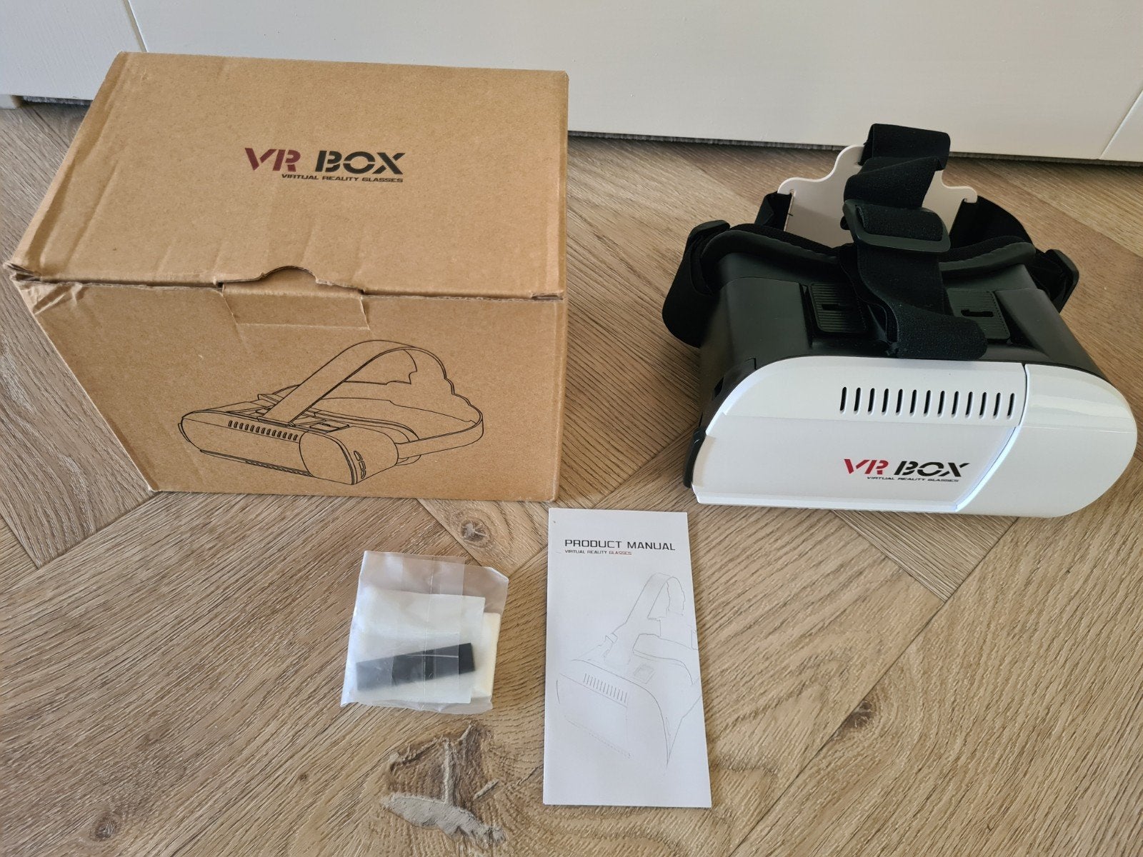 VR Box Virtual Reality Bril, Ophalen of Verzenden, Zo goed als nieuw, VR-bril