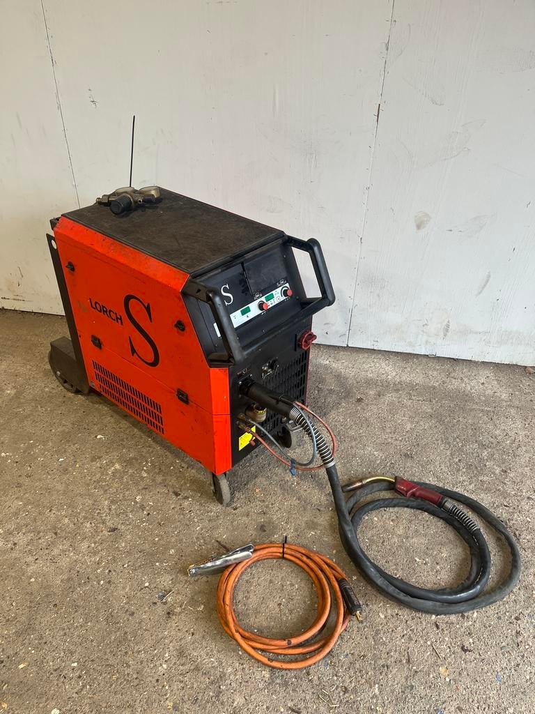 Lorch speedpulse migmag lasapparaat staal rvs alu, Ophalen, Zo goed als nieuw, 250 ampère of meer, Co2
