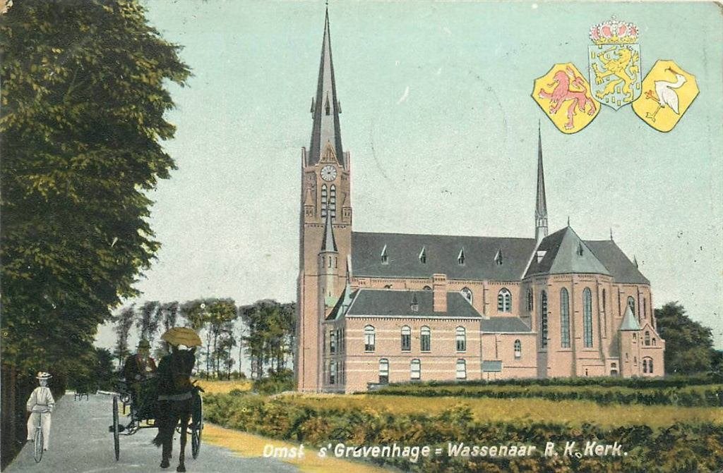 388-206-053 Den Haag Kerk, Verzenden, Voor 1920, Zuid-Holland
