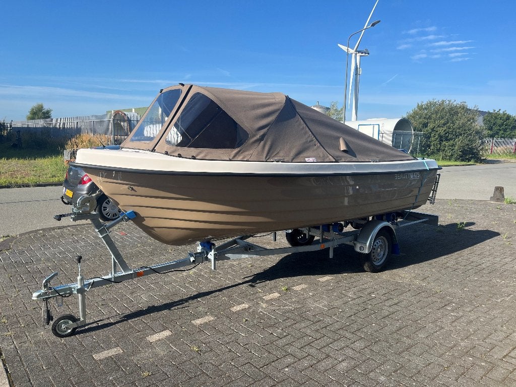Demo Beauty 475 sloep (2025), compleet met trailer/motor, Overige typen, Rondzit, 10 pk, 5 m