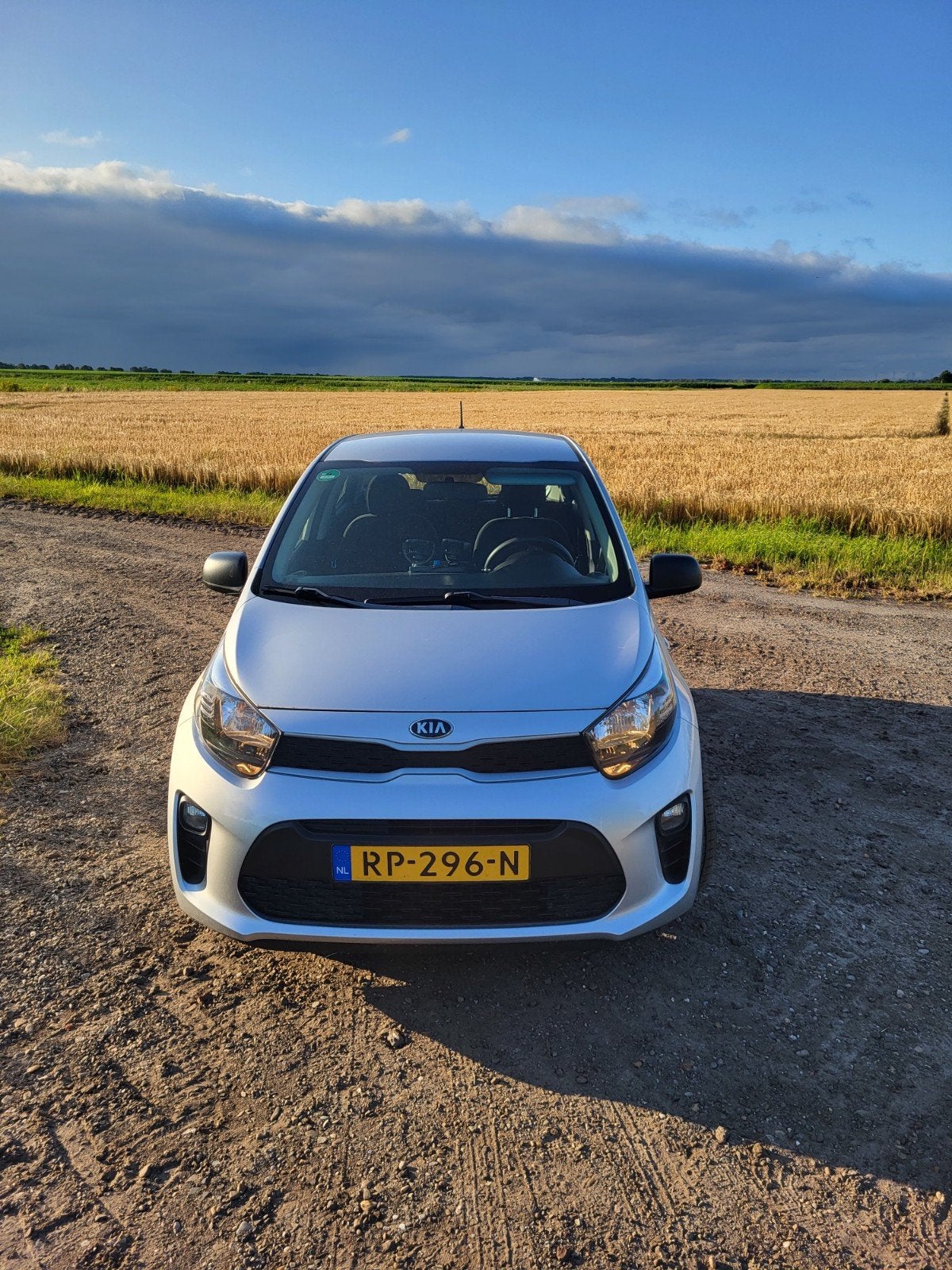Kia Picanto 1.0 Cvvt 67pk 5-zits 2018 Grijs, Voorwielaandrijving, Origineel Nederlands, 24 km/l, Handgeschakeld